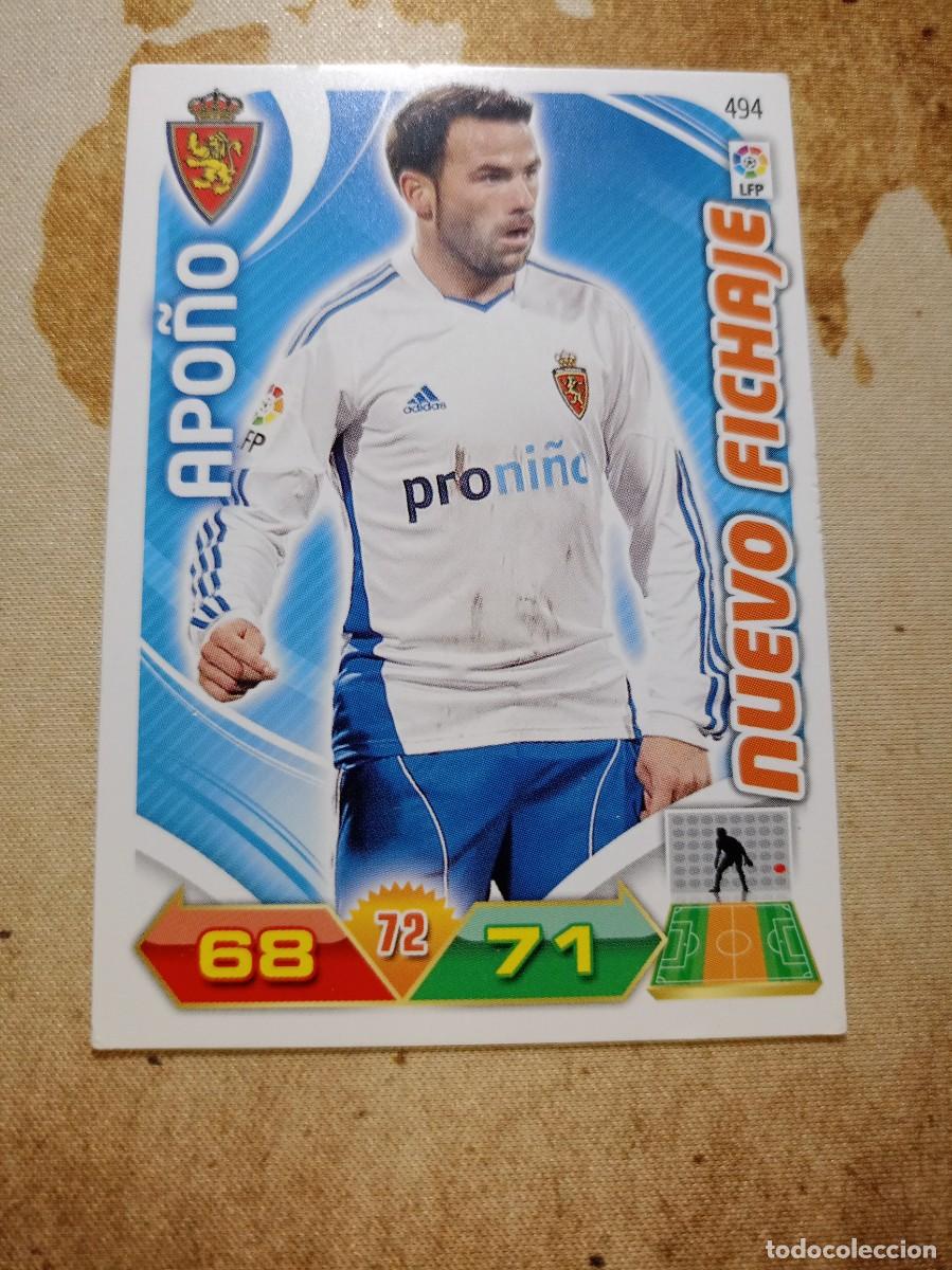 Fu&szlig;ball-Sticker: Nuevo Fichaje 494 APO&Ntilde;O Adrenalyn 2011-12