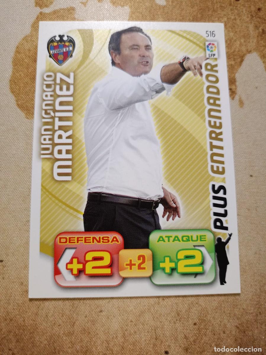 Cartes &agrave; collectionner de Football: Plus entrenador 516 JUAN IGNACIO MART&Iacute;NEZ Adrenalyn 2011-12