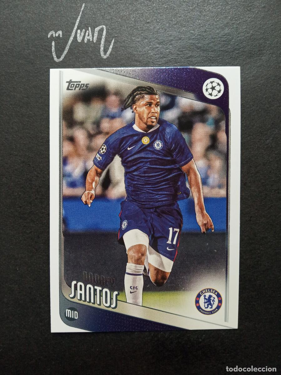 Football Stickers: N&ordm; 107 ANDREY SANTOS CHELSEA ⚽ TOPPS &reg; FLAGSHIP UCC UEFA CLUB COMPETITIONS 2025 2026 25 26 NUEVO