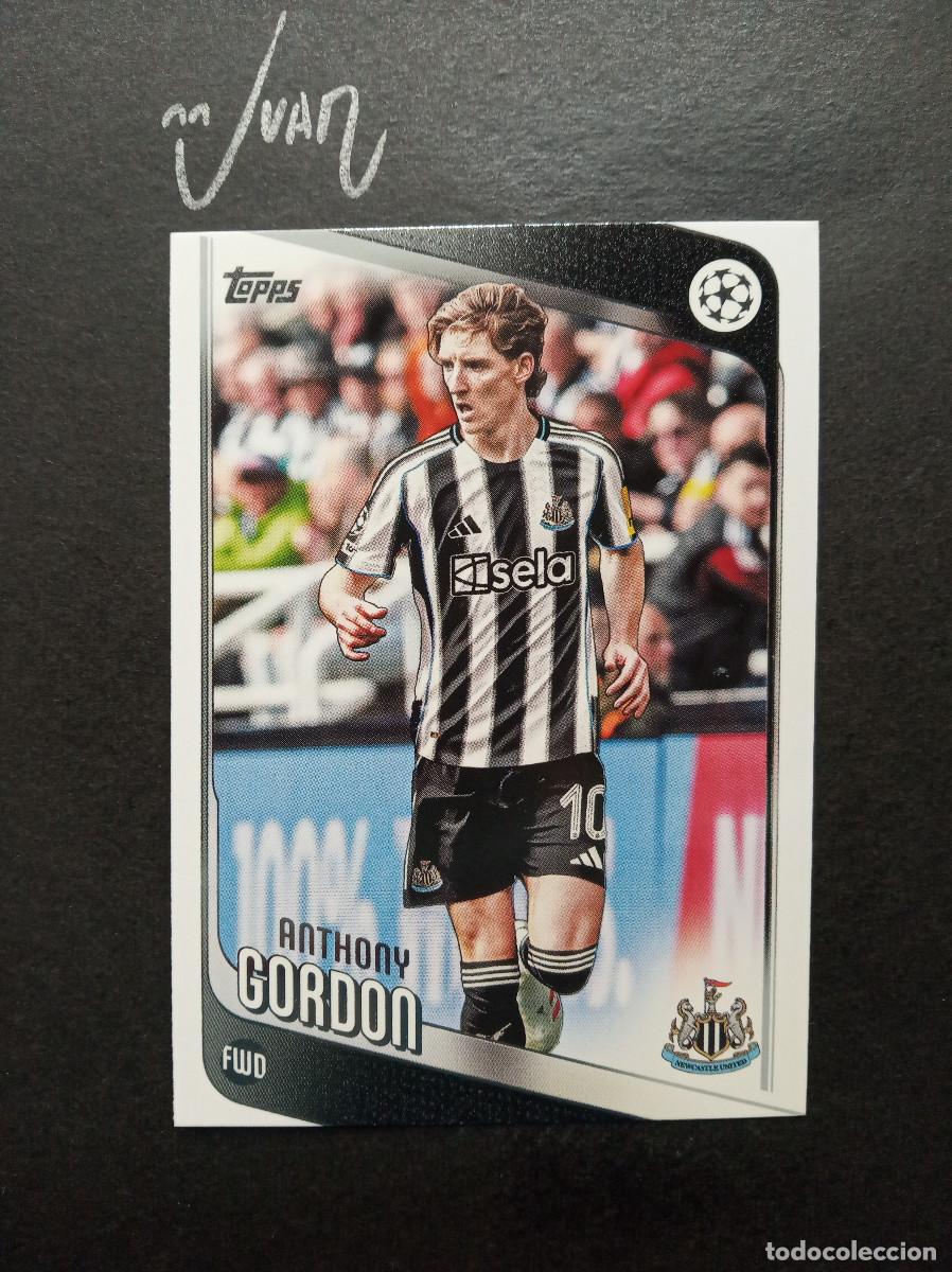 Cromos de F&uacute;tbol: N&ordm; 159 ANTHONY GORDON NEWCASTLE BARCELONA ⚽ TOPPS &reg; FLAGSHIP UEFA CLUB COMPETITIONS 2025 2026 25 26