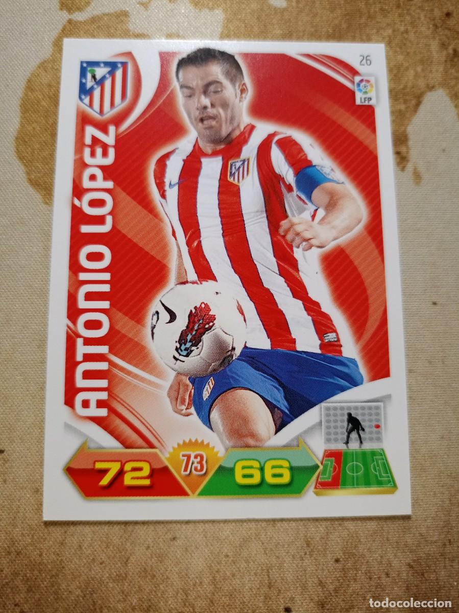 Cartes &agrave; collectionner de Football: Atl&eacute;tico de Madrid 26 ANTONIO L&Oacute;PEZ Adrenalyn 2011-12
