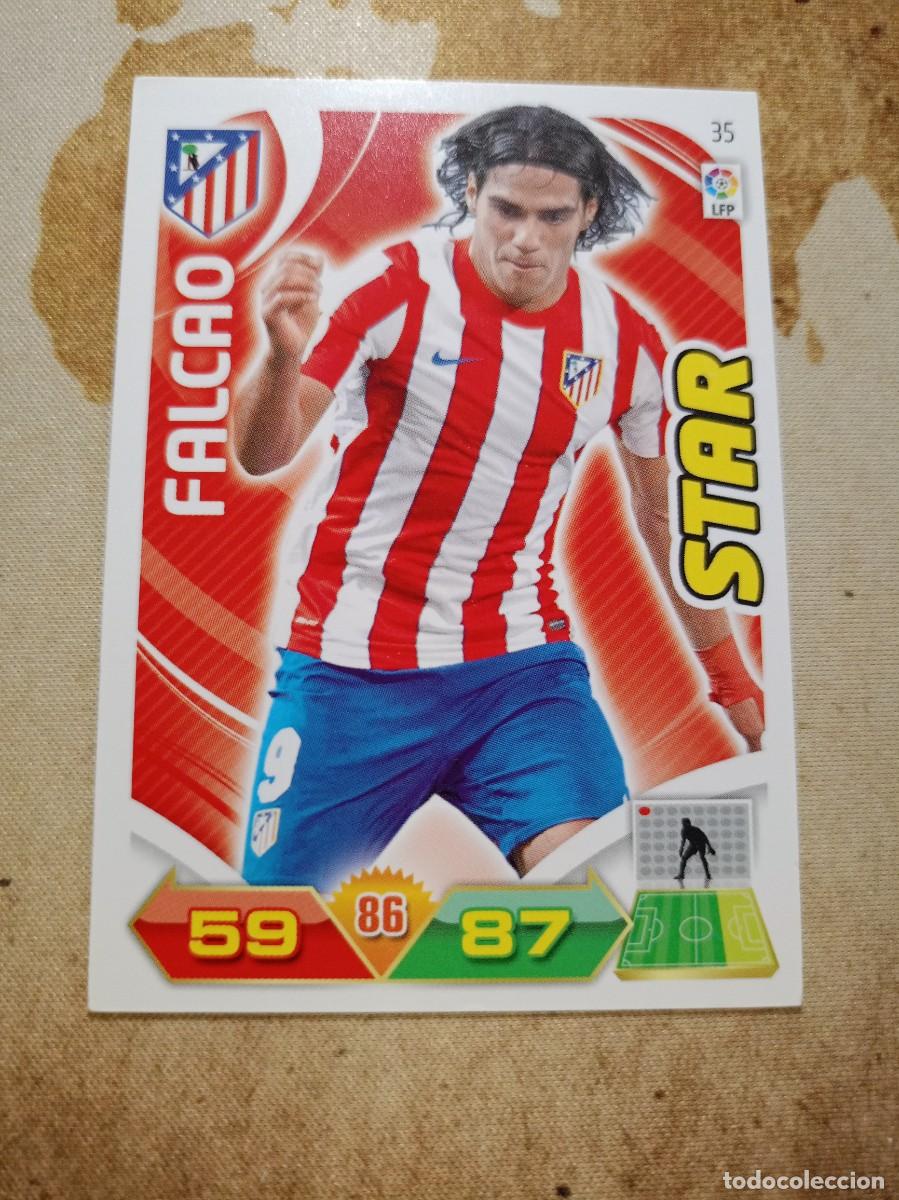 Fu&szlig;ball-Sticker: Atl&eacute;tico de Madrid 35 FALCAO Adrenalyn 2011-12