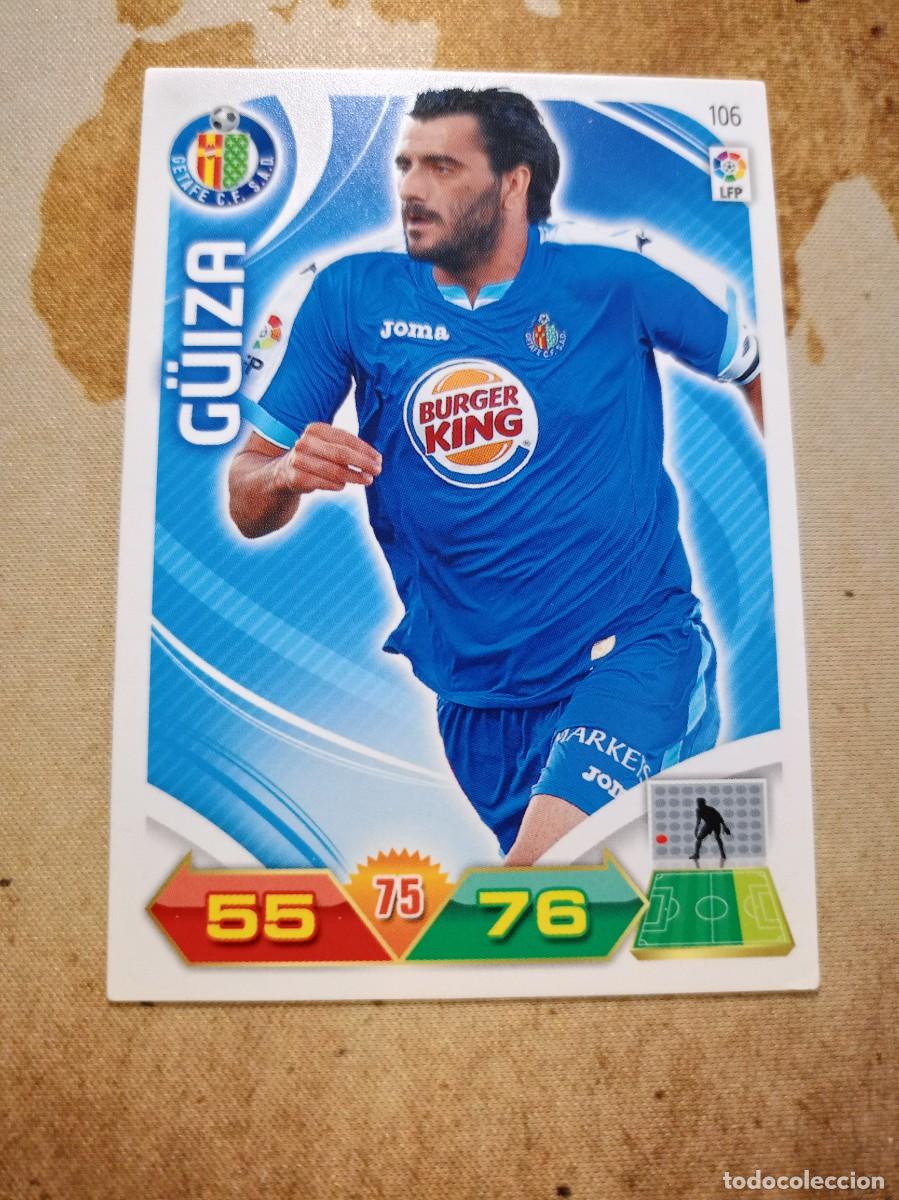 Fu&szlig;ball-Sticker: Getafe 106 G&Uuml;IZA Adrenalyn 2011-12