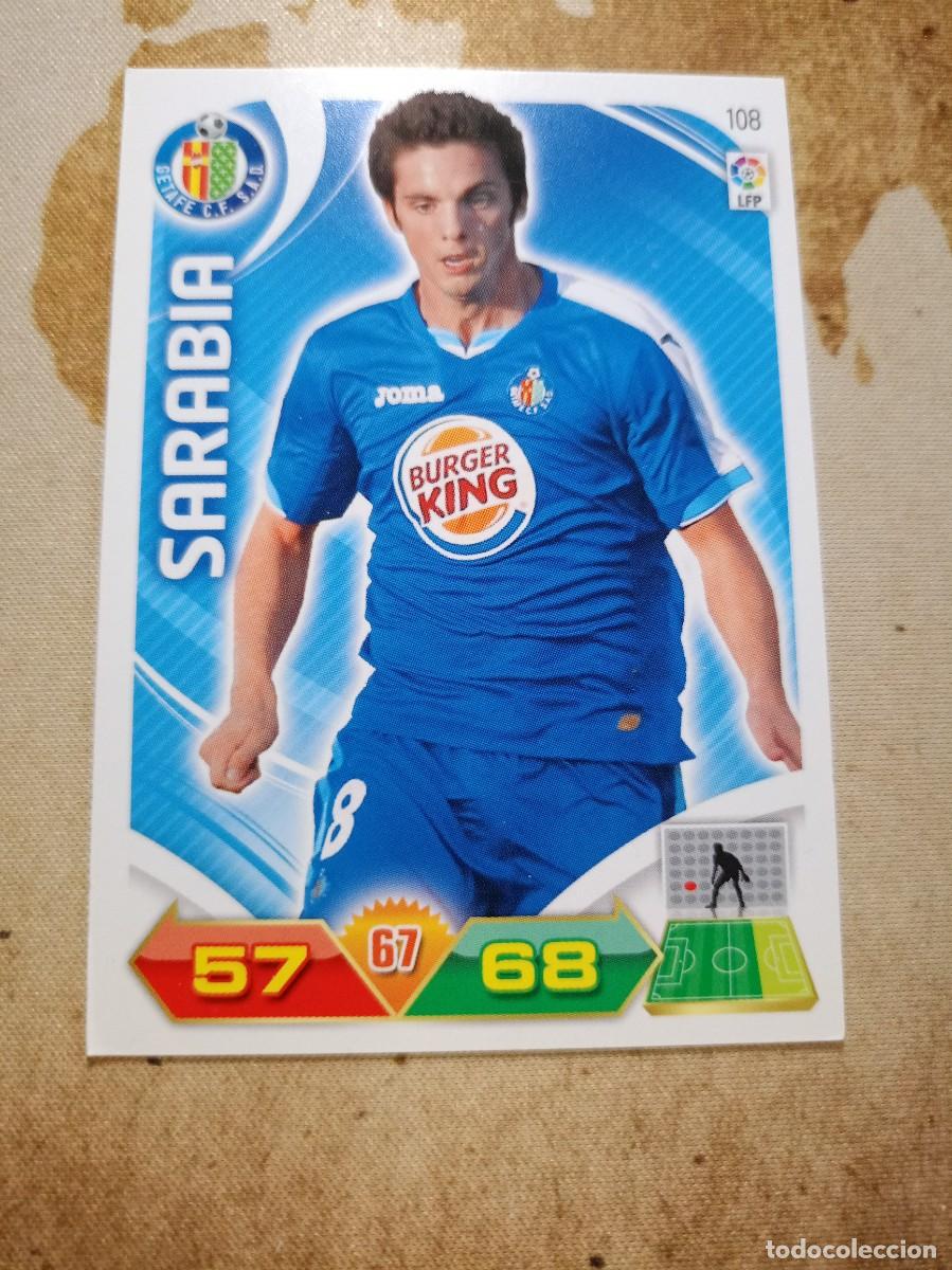 Cromos de f&uacute;tbol: Getafe 108 SARABIA Adrenalyn 2011-12