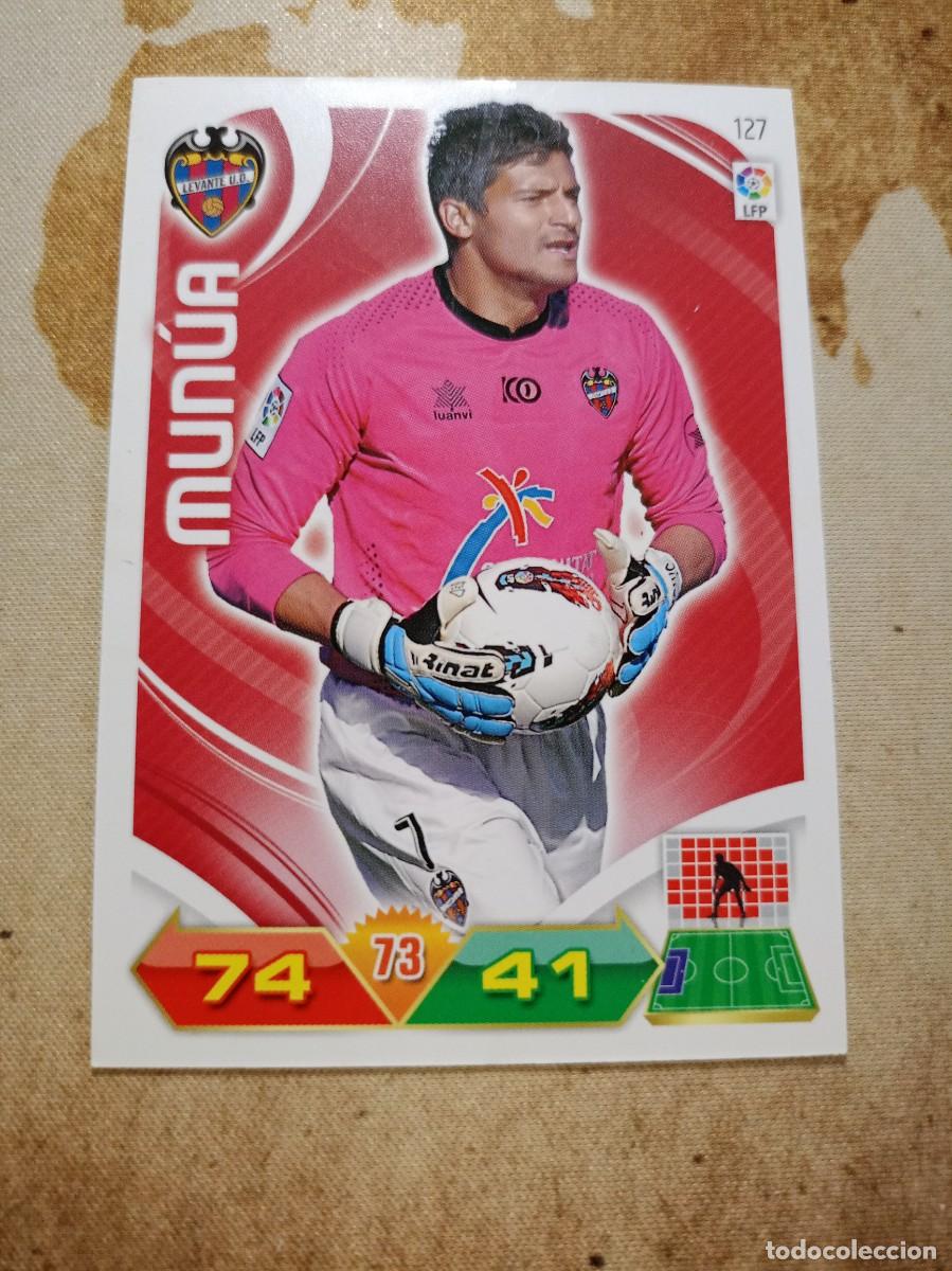 Cromos de f&uacute;tbol: Levante 127 MUN&Uacute;A Adrenalyn 2011-12