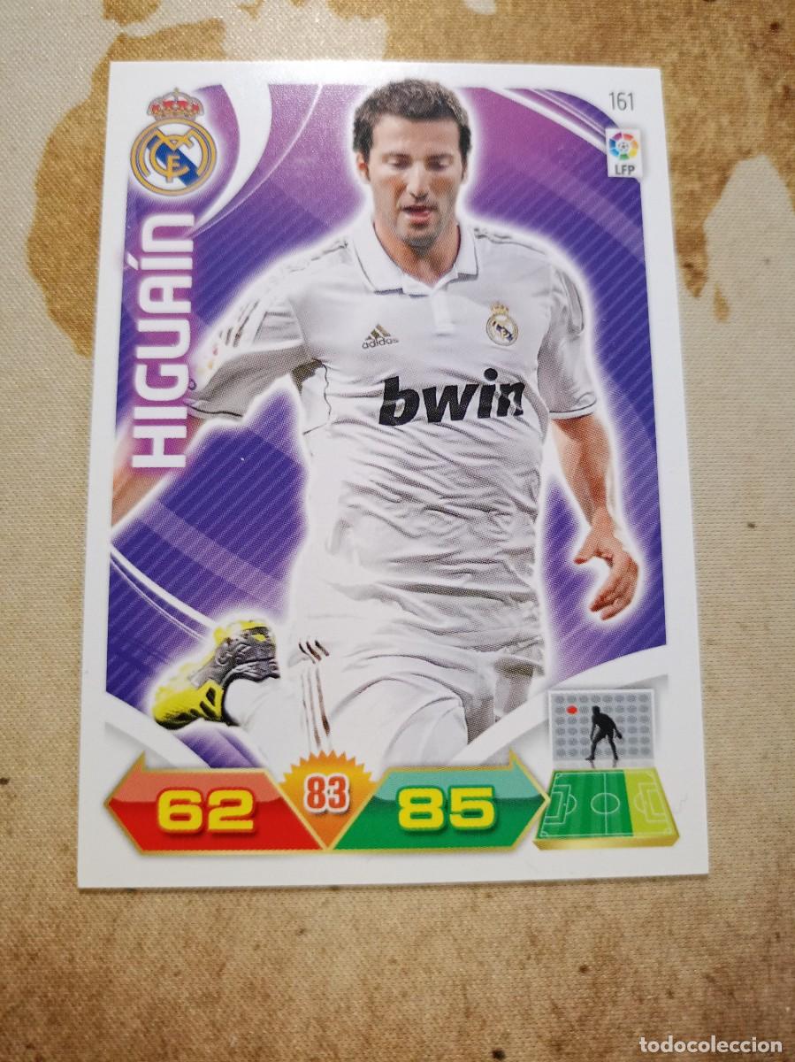 Cromos de F&uacute;tbol: Real Madrid 161 HIGUAIN Adrenalyn 2011-12