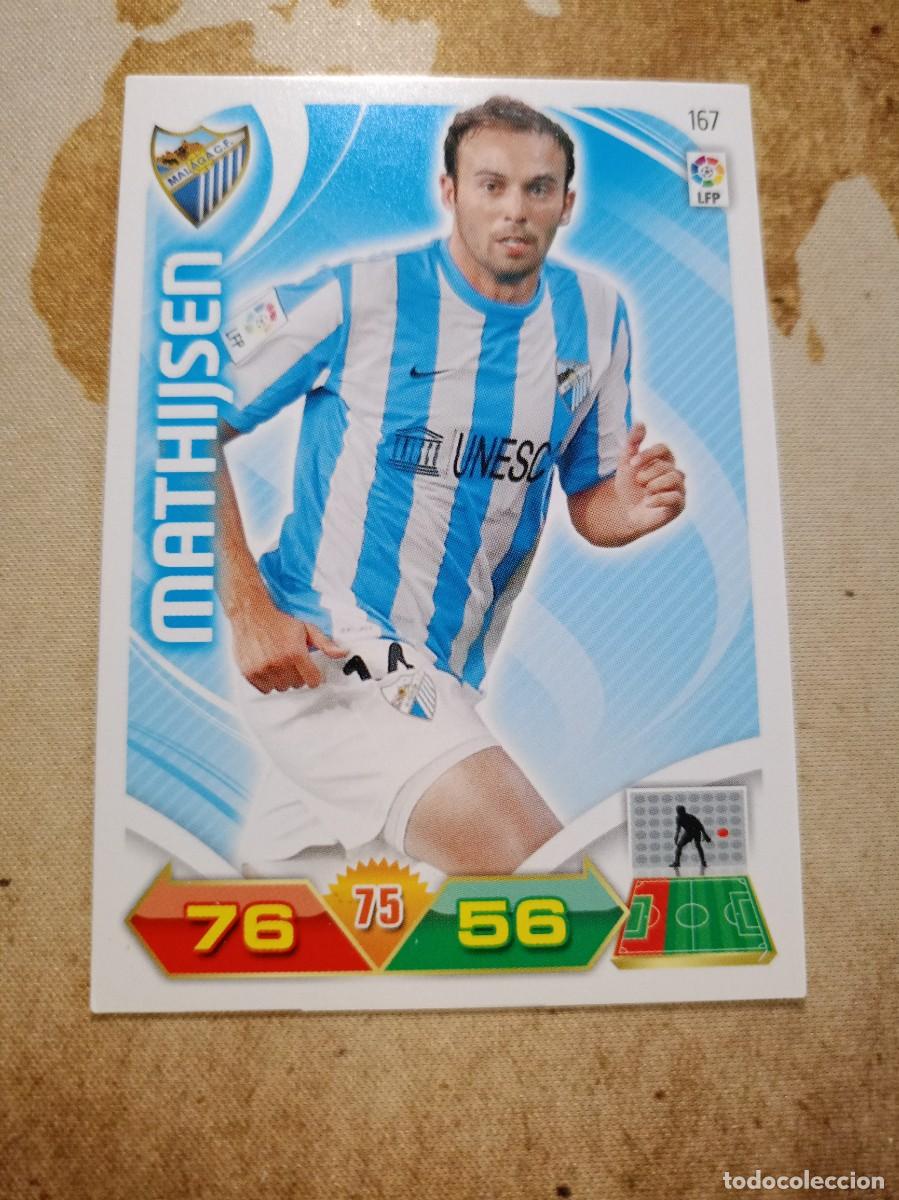 Cromos de Futebol: M&aacute;laga 167 MATHIJSEN Adrenalyn 2011-12