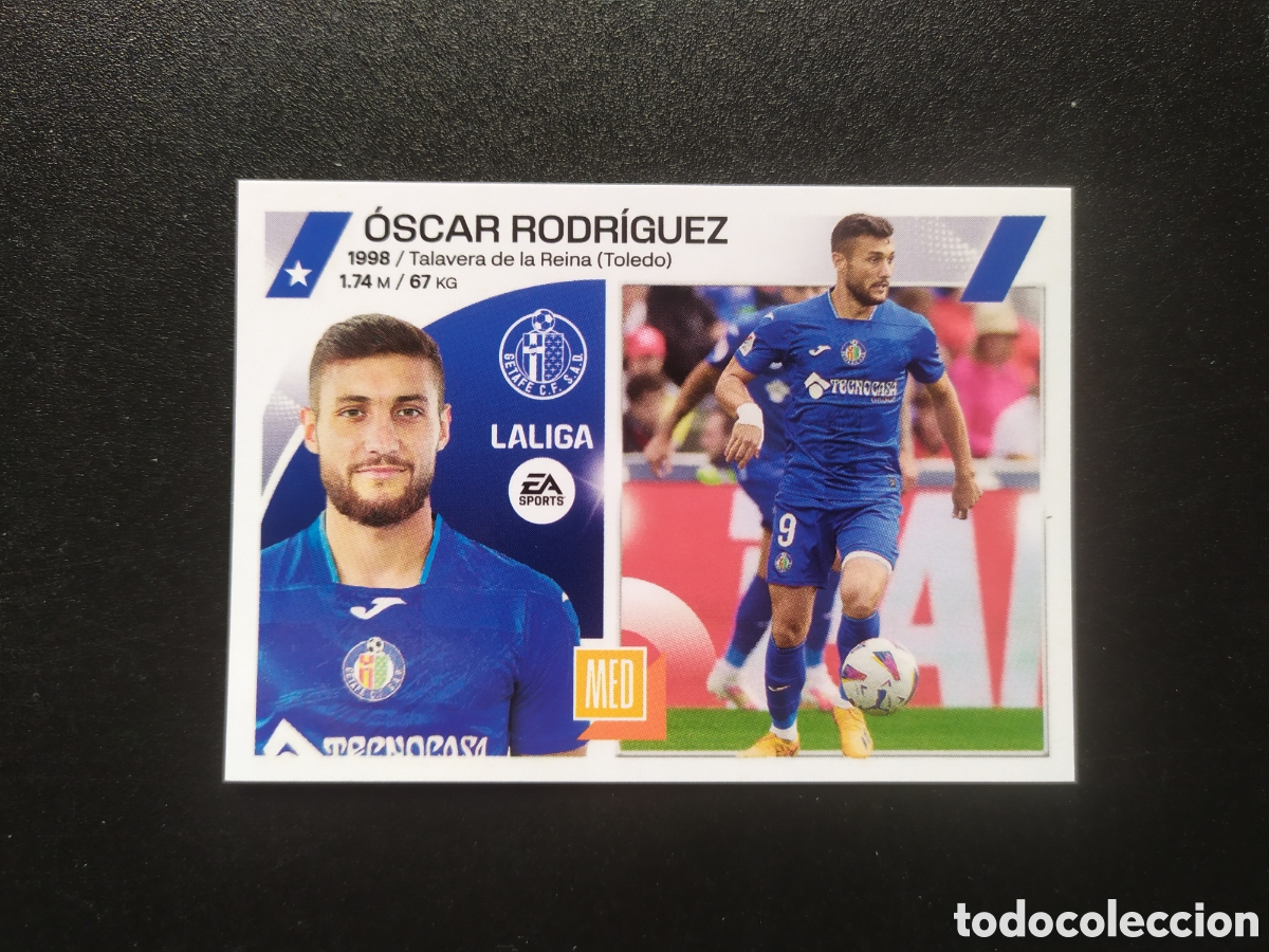Figurine di Calcio: Liga este 2023 2024 23 24 panini Oscar Rodr&iacute;guez coloca n&deg; 16 bis Getafe