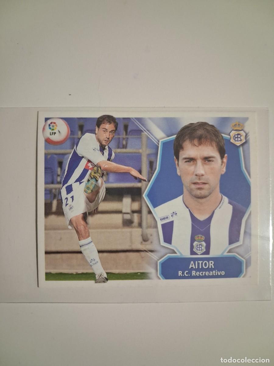 Football Stickers: Ediciones Este Liga 2008 2009 08 09 Sin Pegar RC Recreativo Aitor