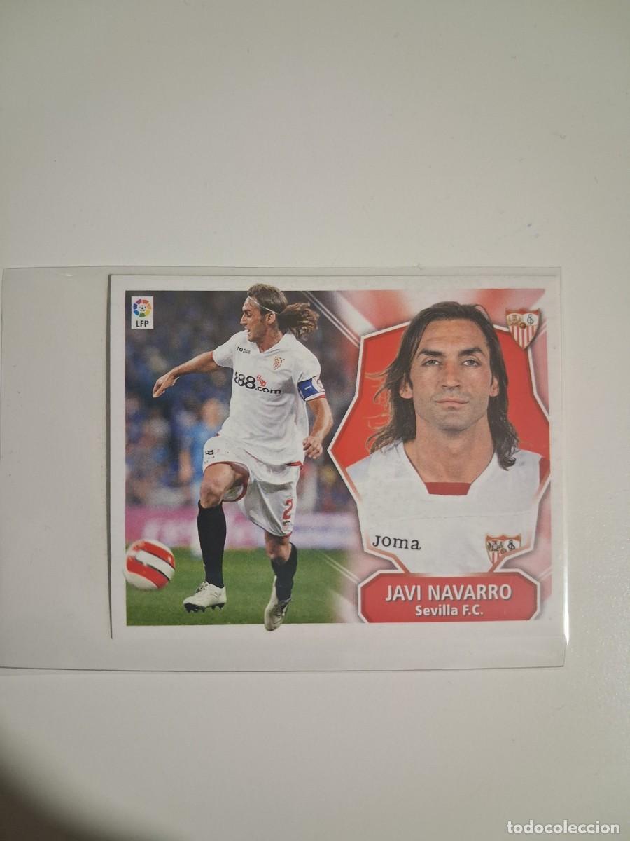 Fu&szlig;ball-Sticker: Ediciones Este Liga 2008 2009 08 09 Sin Pegar Sevilla FC Javi Navarro