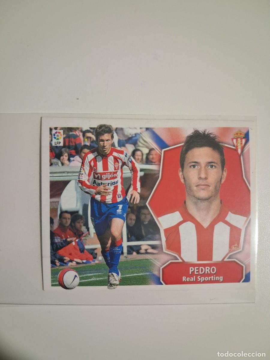 Cromos de F&uacute;tbol: Ediciones Este Liga 2008 2009 08 09 Sin Pegar Real Sporting de Gijon Pedro