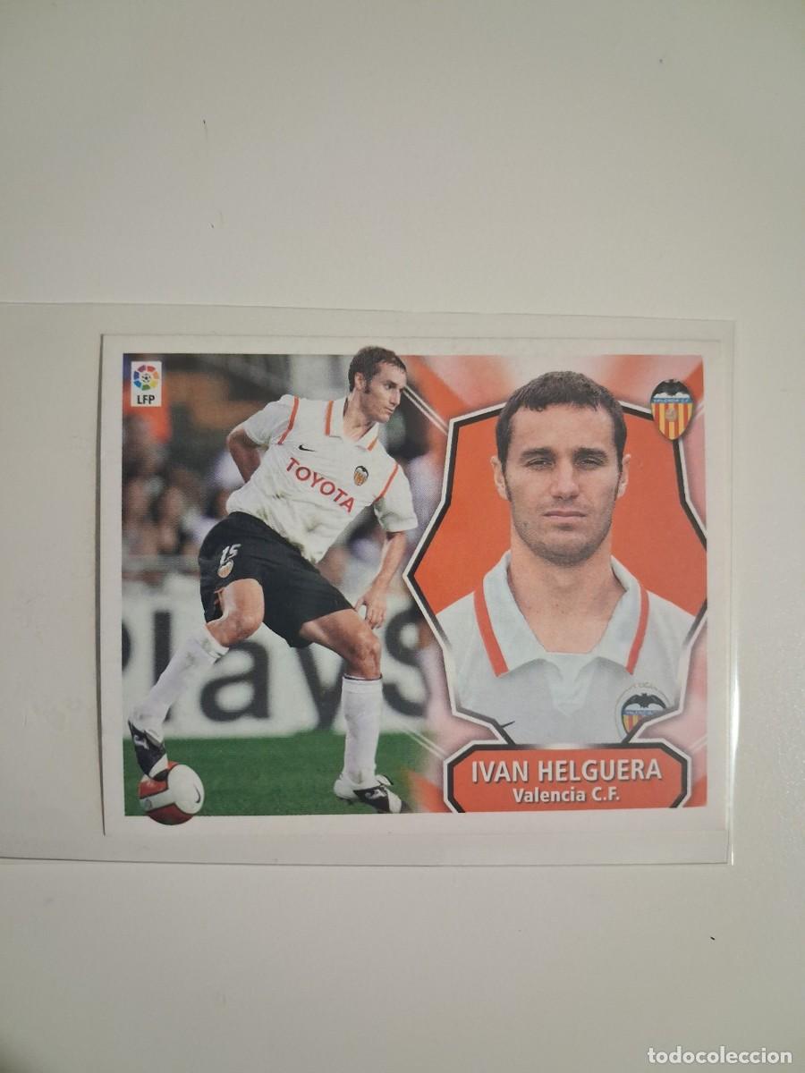 Figurine di Calcio: Ediciones Este Liga 2008 2009 08 09 Sin Pegar Valencia CF Ivan Helguera
