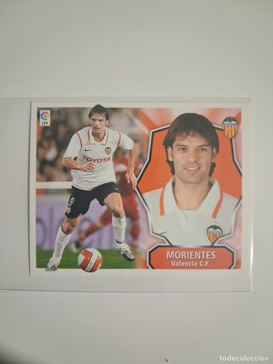 Fu&szlig;ball-Sticker: Ediciones Este Liga 2008 2009 08 09 Sin Pegar Valencia CF Morientes
