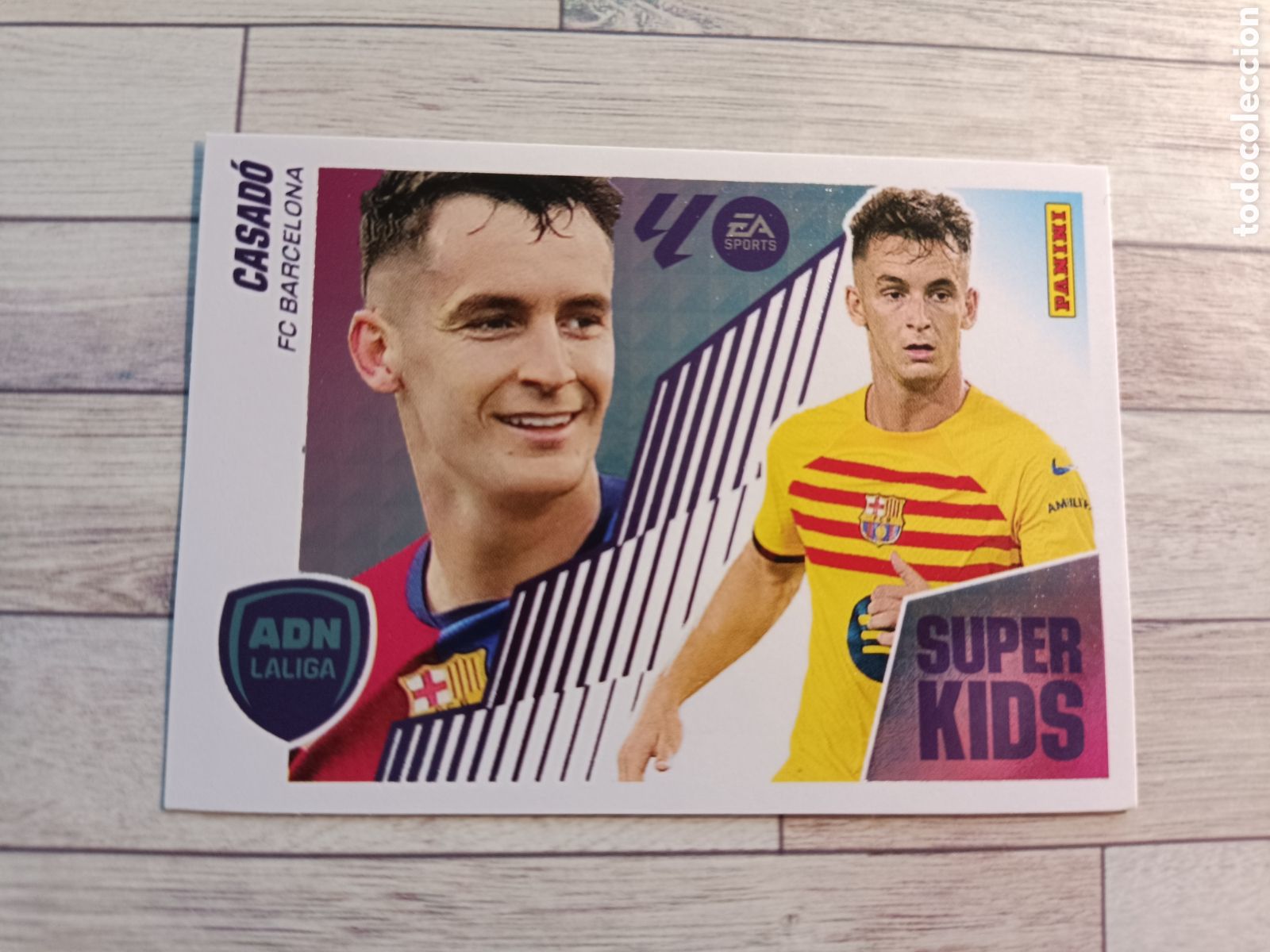 Cromos de F&uacute;tbol: 5 CASAD&Oacute; BARCELONA SUPER KIDS LIGA LIGA ESTE 2025 2026 PANINI 25 26