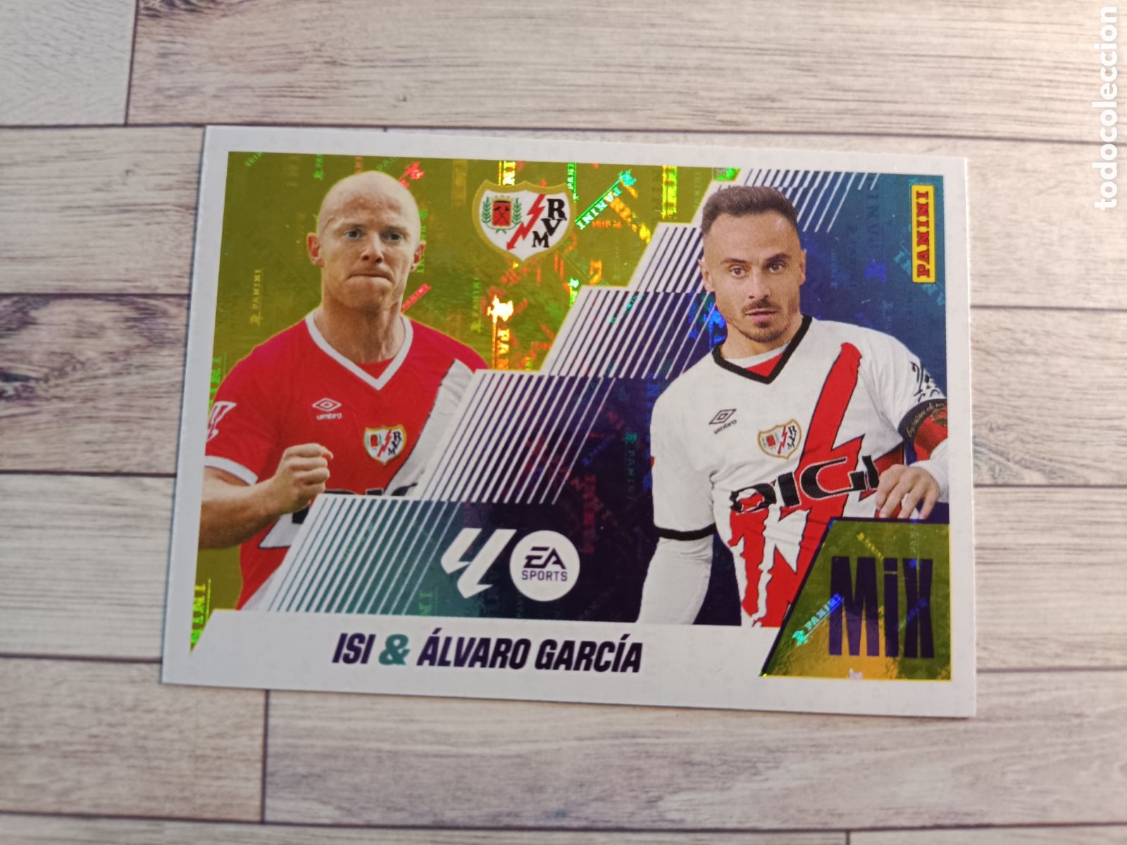 Cromos de F&uacute;tbol: 12 ISI & ALVARO GARCIA MAGIC MIX RAYO VALLECANO LIGA ESTE 2025 2026 PANINI 25 26