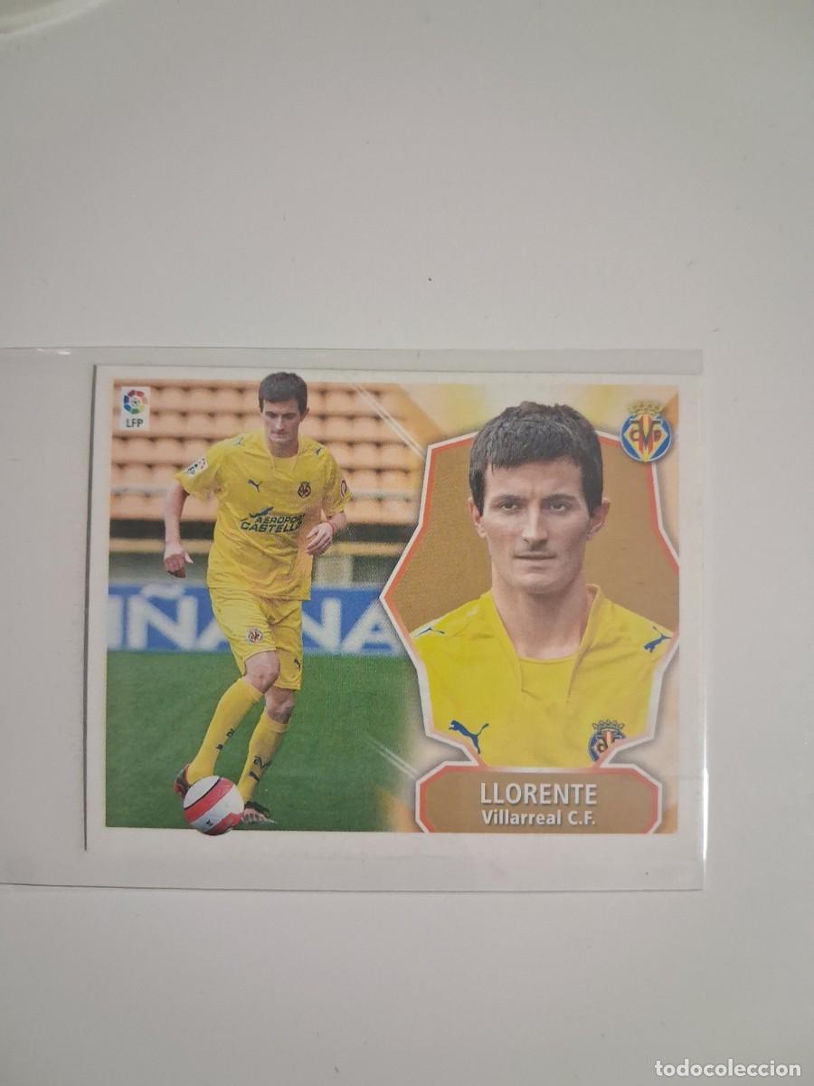 Football Stickers: Ediciones Este Liga 2008 2009 08 09 Sin Pegar Villarreal CF Llorente