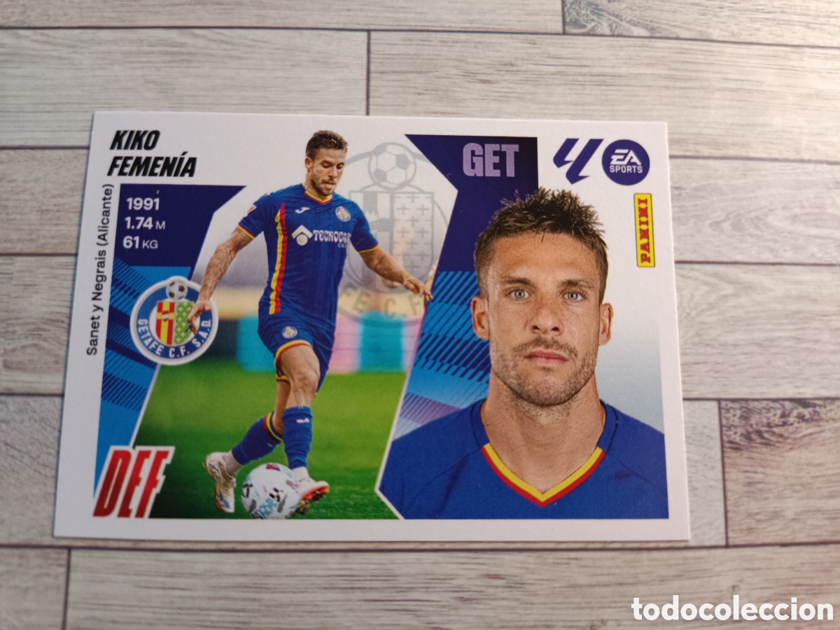 Cartes &agrave; collectionner de Football: 23 KIKO FEMENIA GETAFE ULTIMOS FICHAJES LIGA ESTE 2025 2026 PANINI 25 26