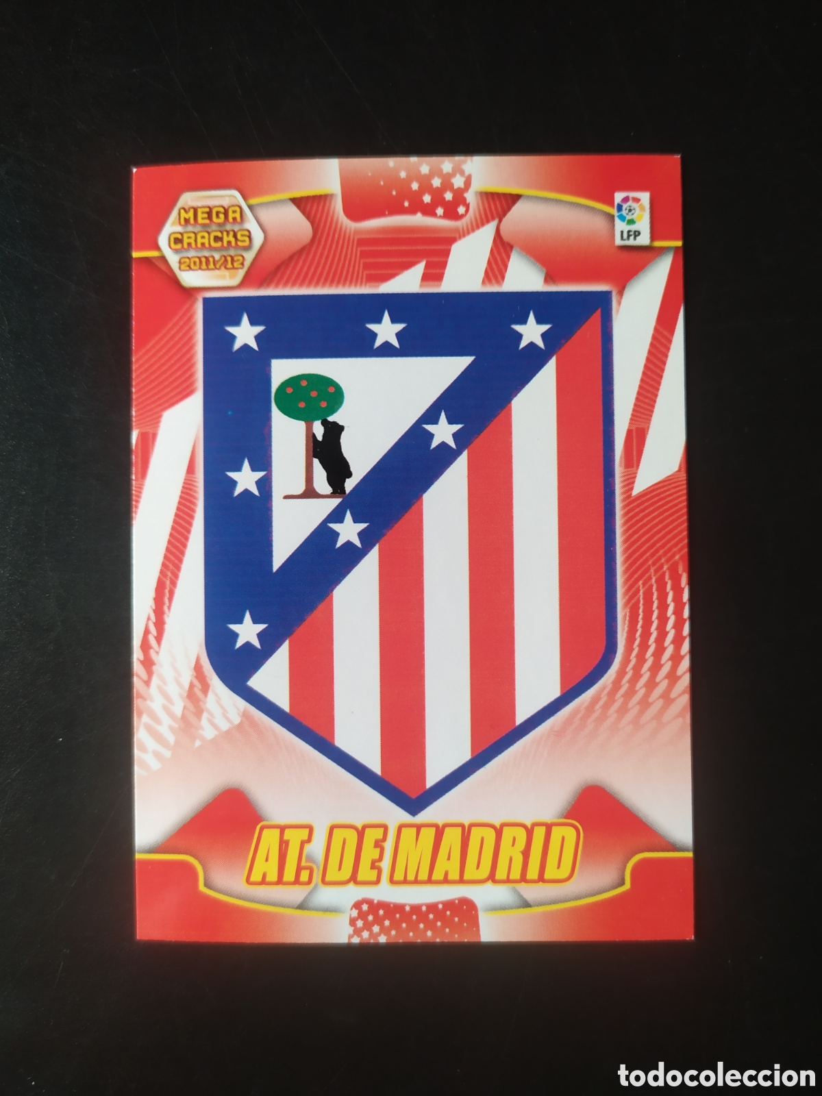Cartes &agrave; collectionner de Football: Megacracks 2011 2012 11 12 panini escudo n&ordm; 19 Atl&eacute;tico Madrid