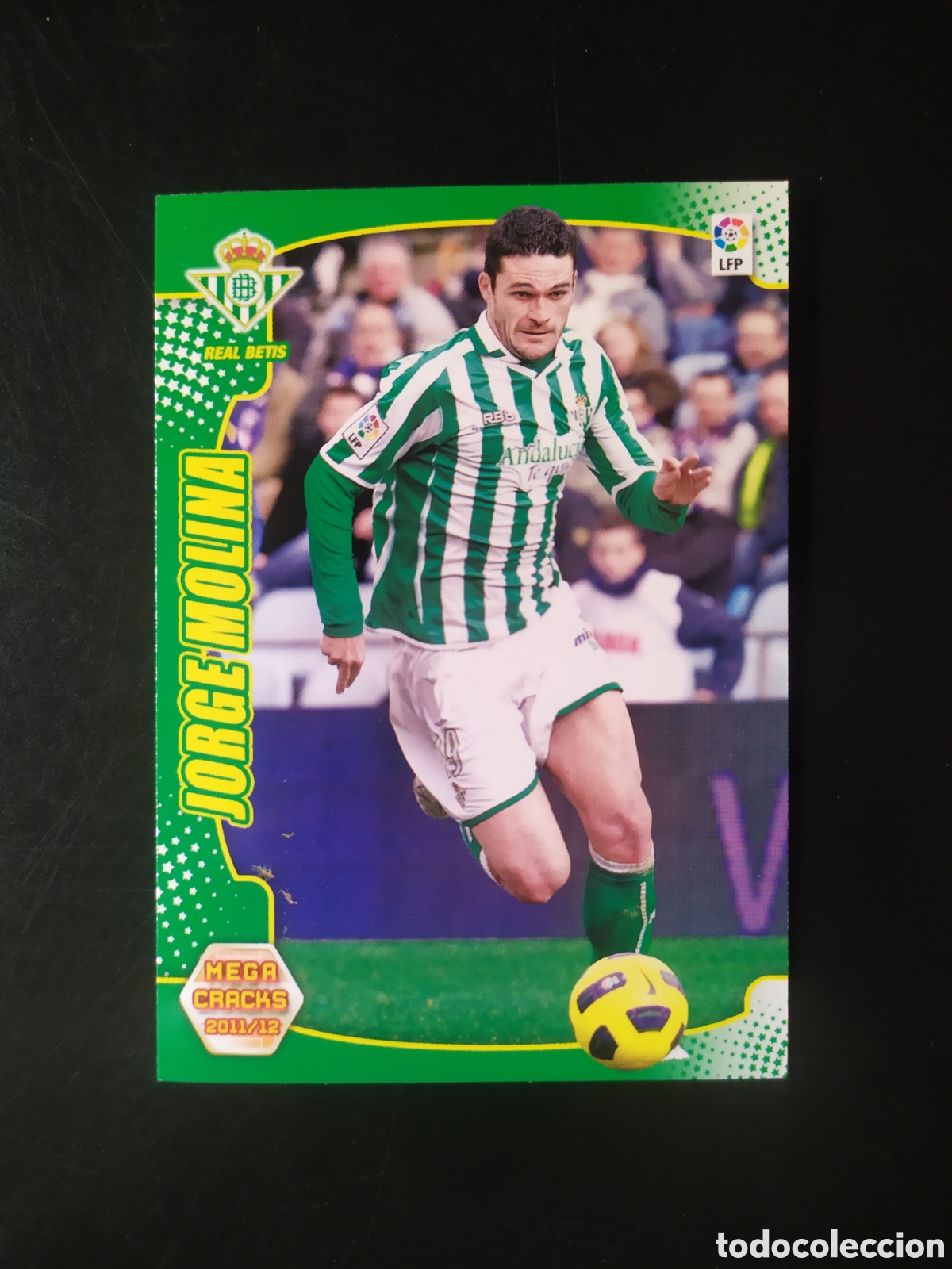 Cromos de Futebol: Megacracks 2011 2012 11 12 panini Jorge Molina n&ordm; 70 Real Betis