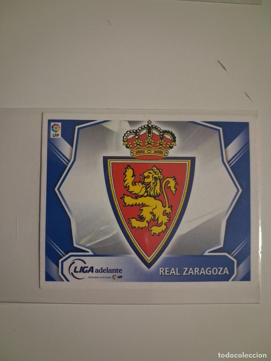 Cromos de F&uacute;tbol: Ediciones Este Liga 2008 2009 08 09 Sin Pegar Liga Adelante Segunda Division Escudo Real Zaragoza