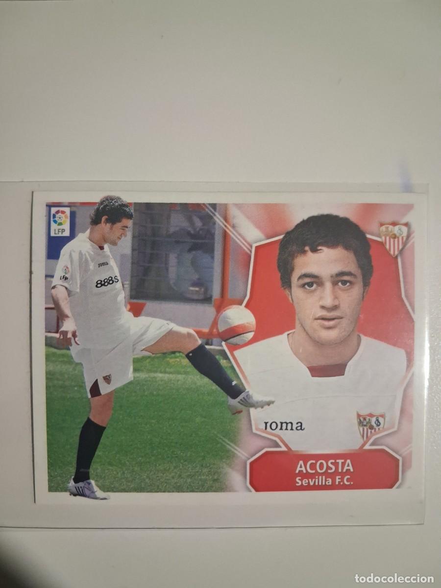 Fu&szlig;ball-Sticker: Ediciones Este Liga 2008 2009 08 09 Sin Pegar Ultimos Fichajes Sevilla FC 3 Acosta