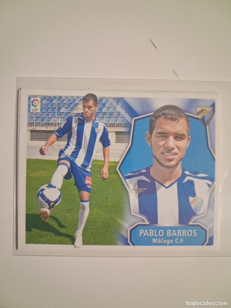 Fu&szlig;ball-Sticker: Ediciones Este Liga 2008 2009 08 09 Sin Pegar Ultimos Fichajes Malaga CF 44 Pablo Barros