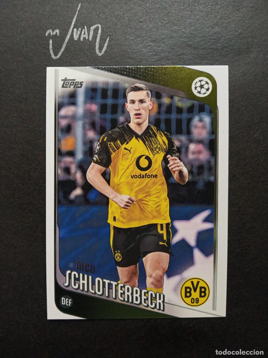 Football Stickers: N&ordm; 99 SCHLOTTERBECK BORUSSIA DORTMUND ⚽ TOPPS &reg; FLAGSHIP CLUB COMPETITIONS 2025 2026 25 26 NUEVO
