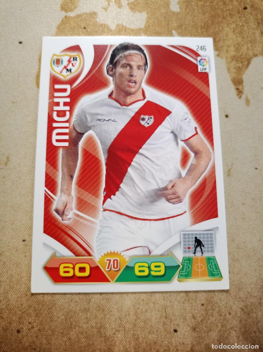 Cromos de F&uacute;tbol: Rayo Vallecano 246 MICHU Adrenalyn 2011-12