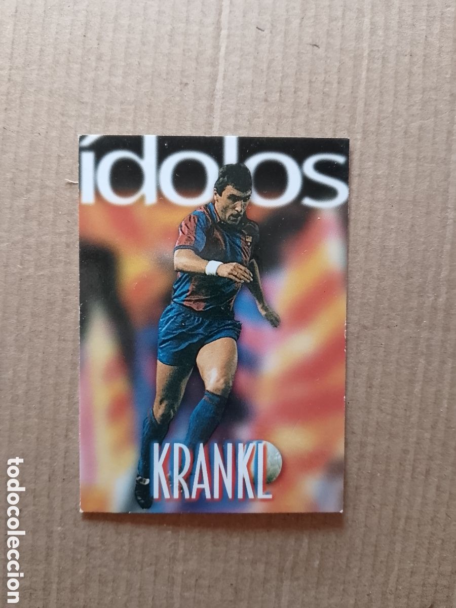 Cromos de f&uacute;tbol: N&ordm; 141 &Iacute;DOLOS KRANKL - CROMO CARTA 100 A&Ntilde;OS BARCELONA 98-99 CENTENARIO CARDS PANINI 1998-1999