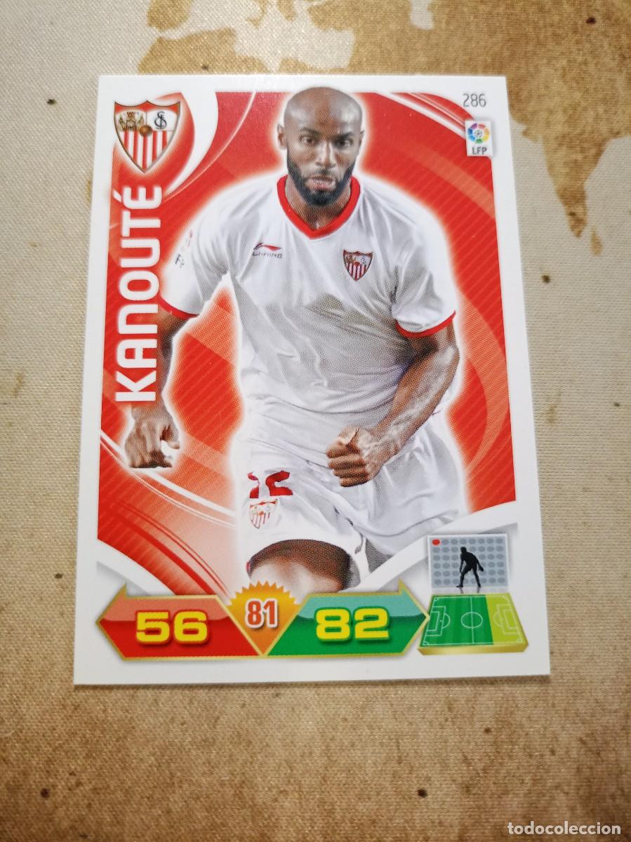 Figurine di Calcio: Sevilla 286 KANOUT&Eacute; Adrenalyn 2011-12