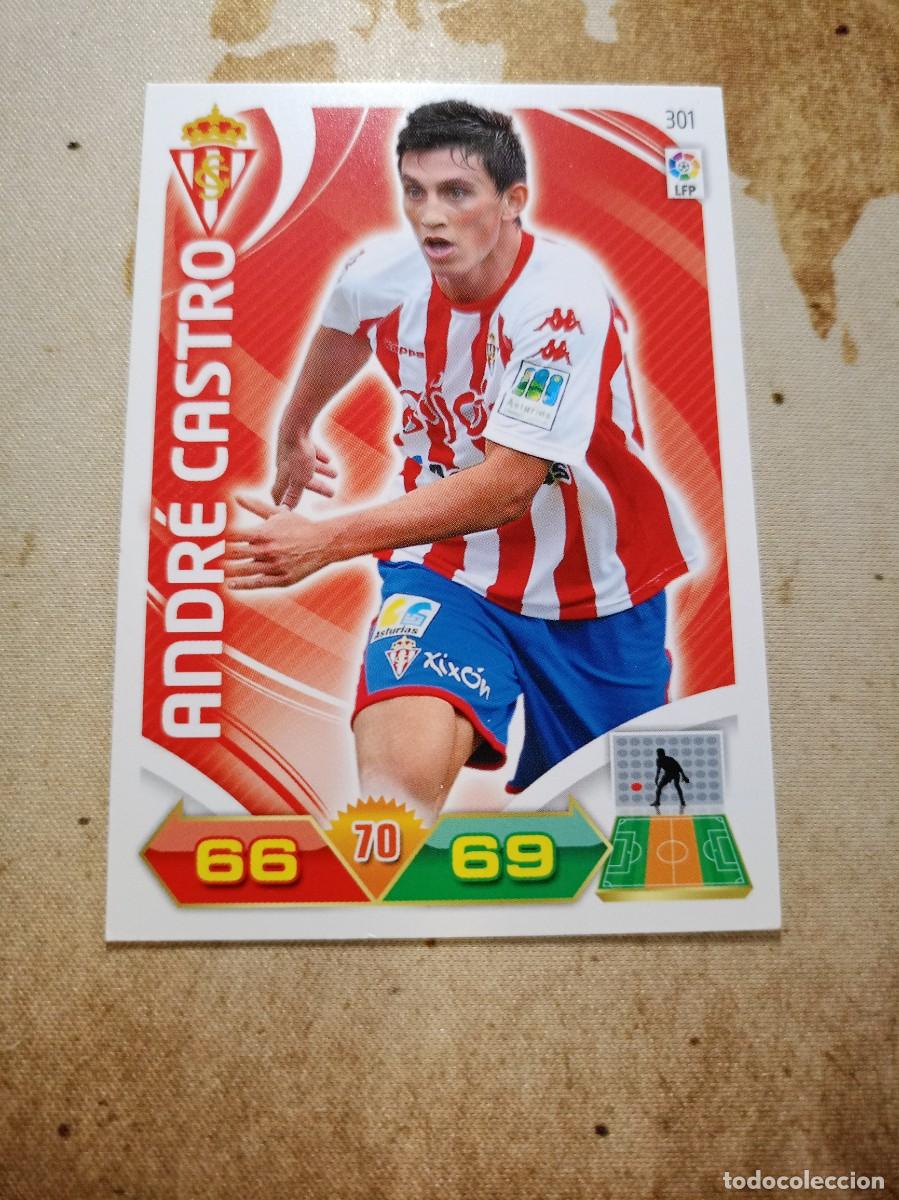 Cromos de f&uacute;tbol: Sporting 301 ANDR&Eacute; CASTRO Adrenalyn 2011-12 - Foto 1