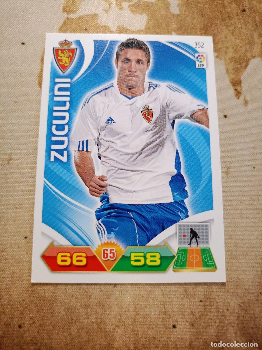 Fu&szlig;ball-Sticker: Zaragoza 352 ZUCULINI Adrenalyn 2011-12