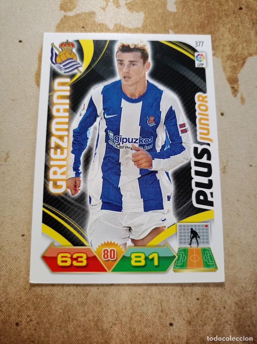 Cromos de Futebol: PLUS Junior 377 GRIEZMANN Adrenalyn 2011-12