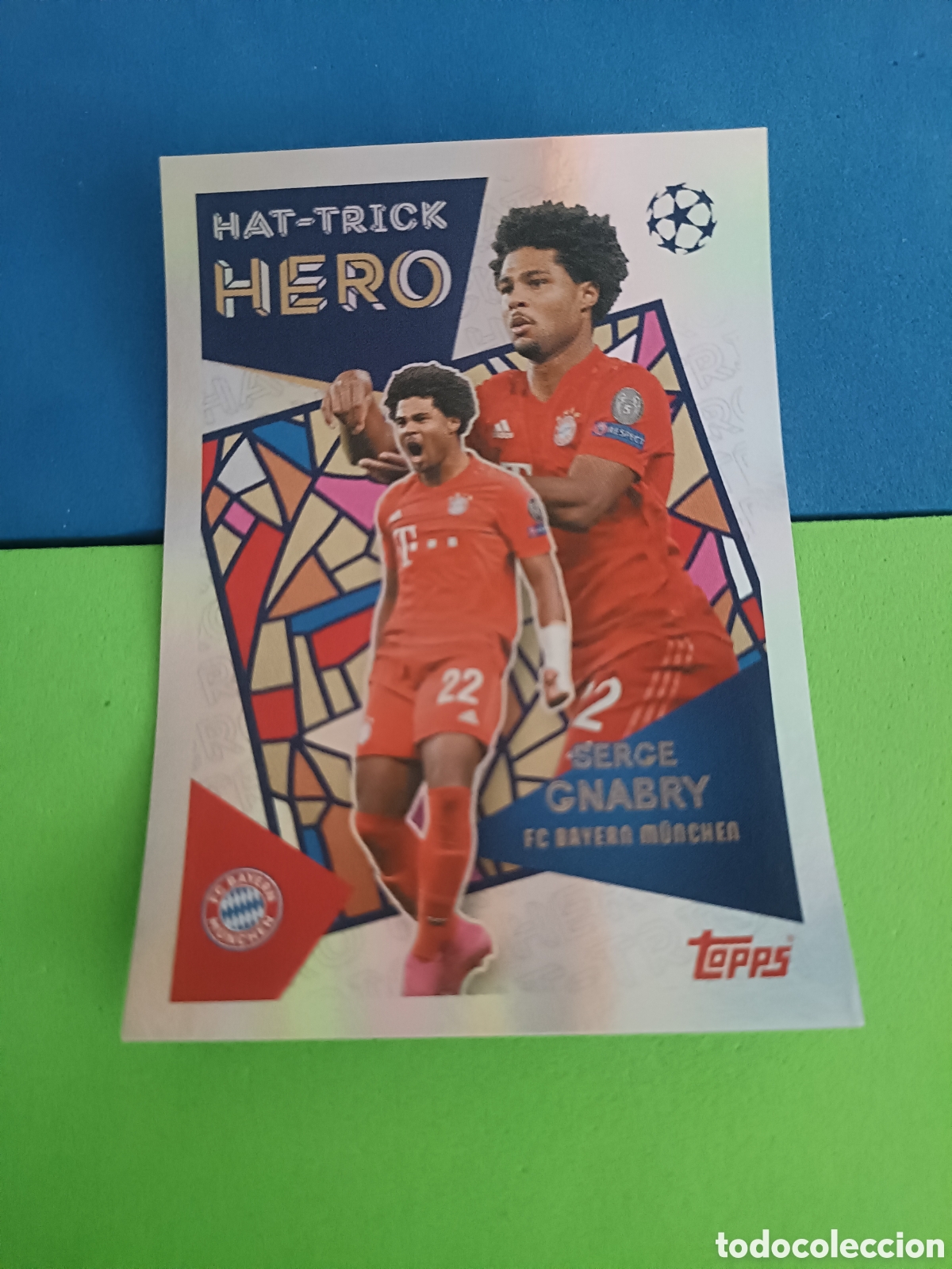 Cromos de f&uacute;tbol: Topps Champions League stickers 2025 2026 25 26 - Hat-Trick Hero 37 Gnabry