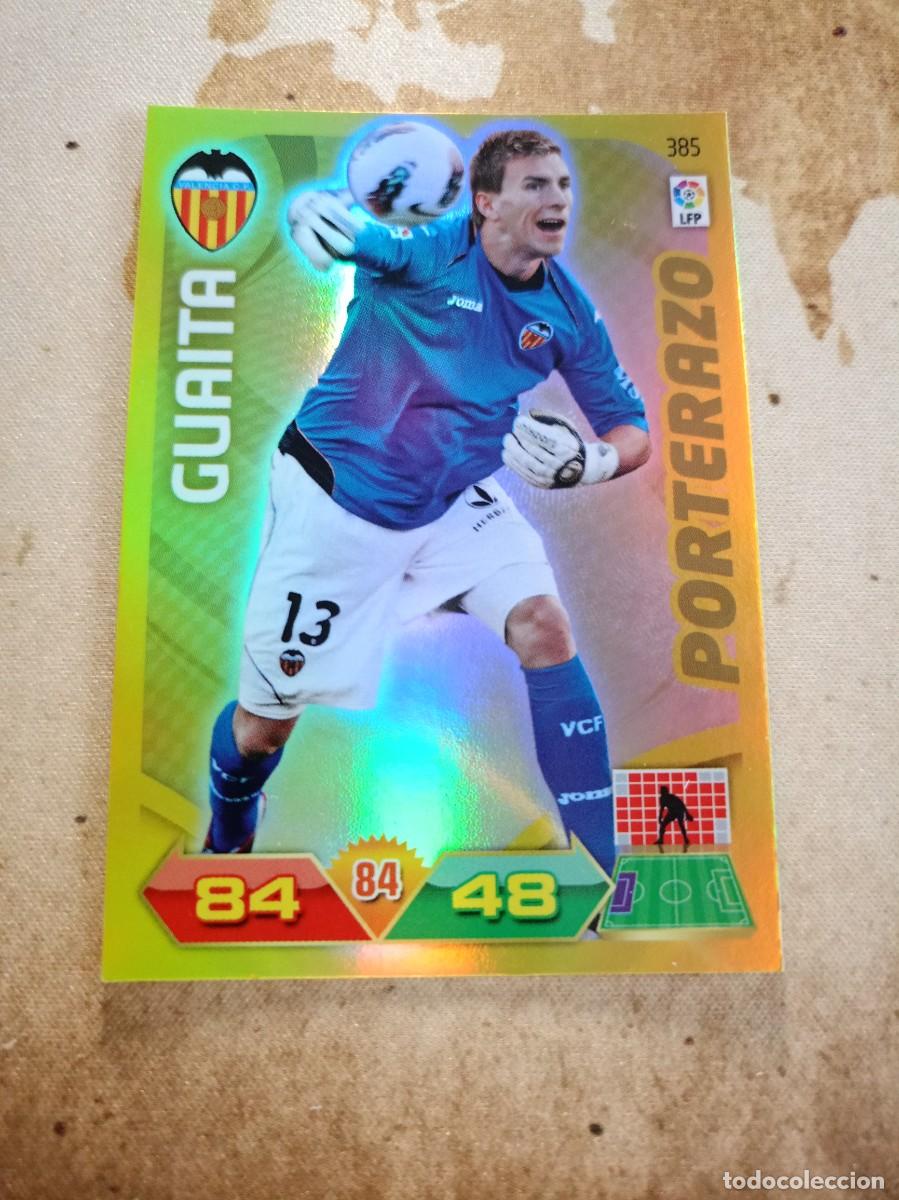 Cromos de f&uacute;tbol: Porterazo 385 GUAITA Adrenalyn 2011-12