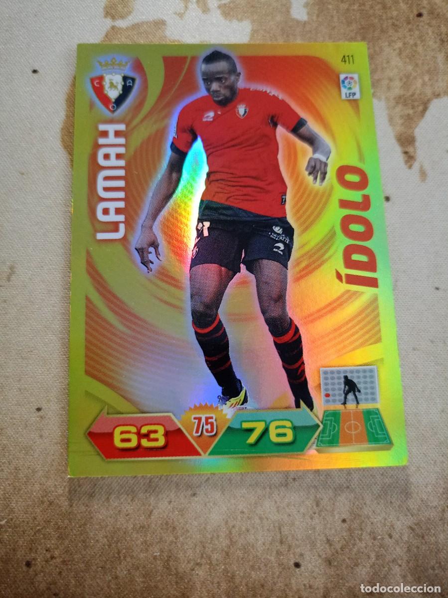 Fu&szlig;ball-Sticker: &Iacute;dolo 411 LAMAH Adrenalyn 2011-12
