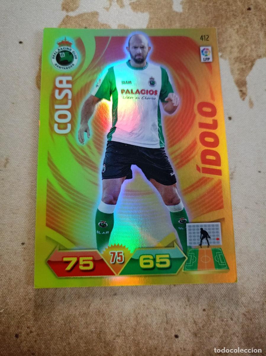 Cromos de f&uacute;tbol: &Iacute;dolo 412 COLSA Adrenalyn 2011-12