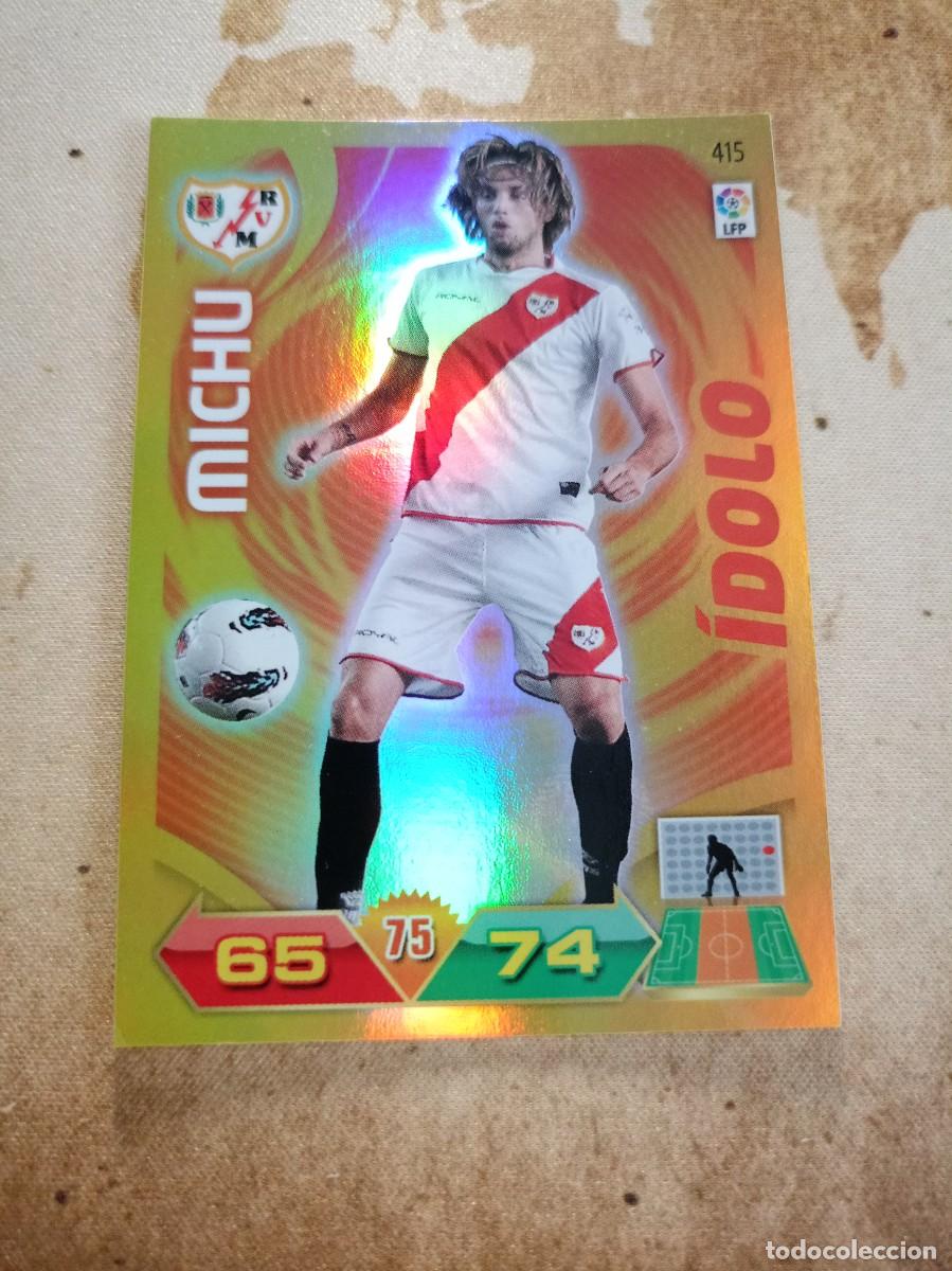 Cromos de F&uacute;tbol: &Iacute;dolo 415 MICHU Adrenalyn 2011-12
