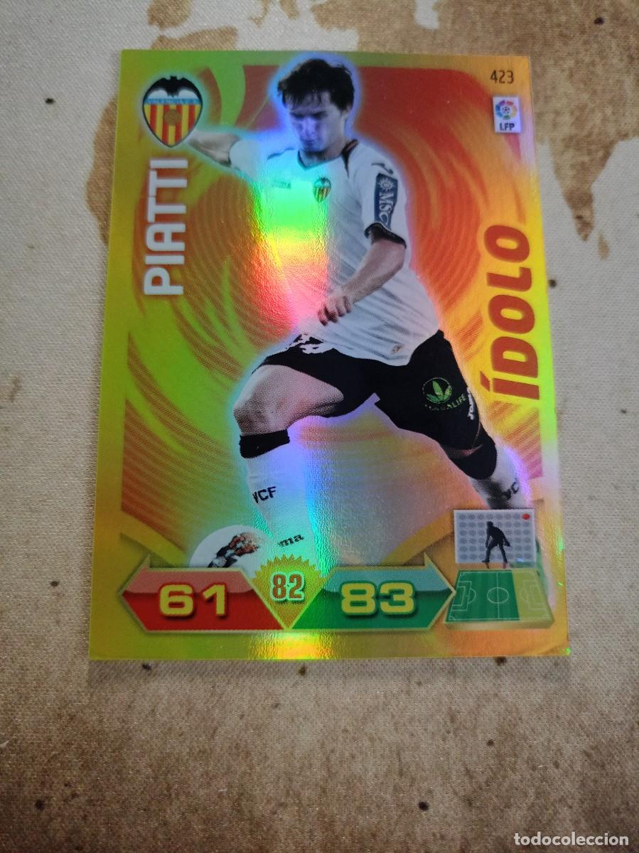 Football Stickers: &Iacute;dolo 423 PIATTI Adrenalyn 2011-12
