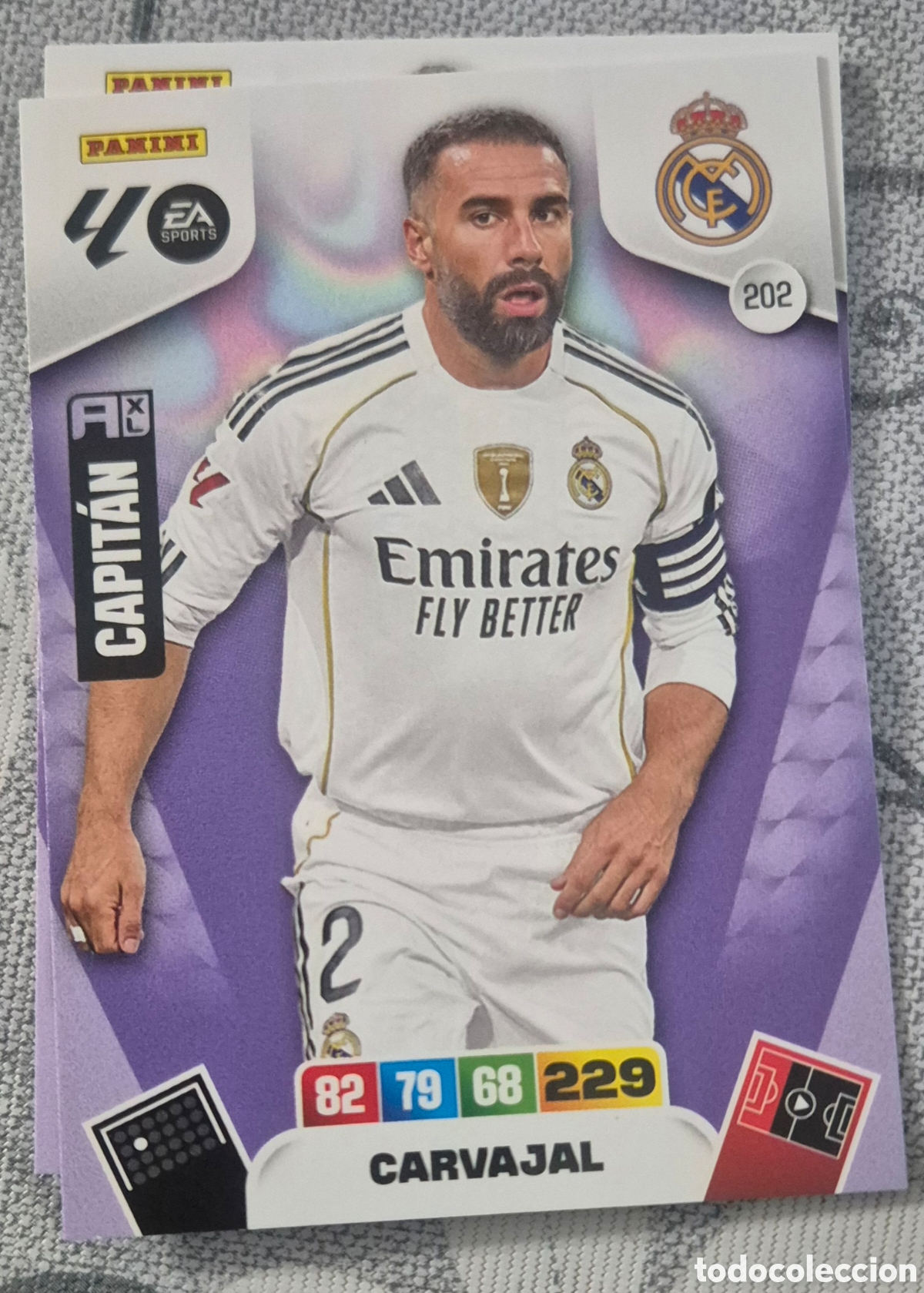 Football Stickers: 202 carvajal madrid adrenalyn 2026
