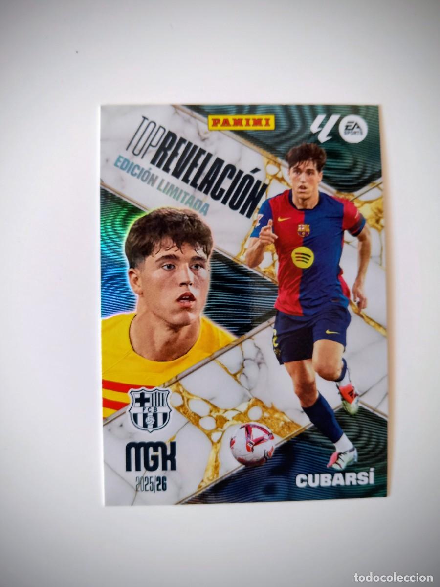 Cromos de f&uacute;tbol: MEGACRACKS 2025/2026 CUBARS&Iacute; ( TOP REVELACI&Oacute;N ) - EDICI&Oacute;N LIMITADA
