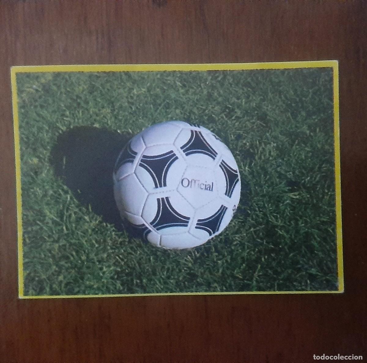 Cromos de F&uacute;tbol: CROMO NUNCA PEGADO - Mundial ESPA&Ntilde;A 1982 - F&uacute;tbol en Acci&oacute;n - DANONE 82 - n&uacute;m 7 BALON