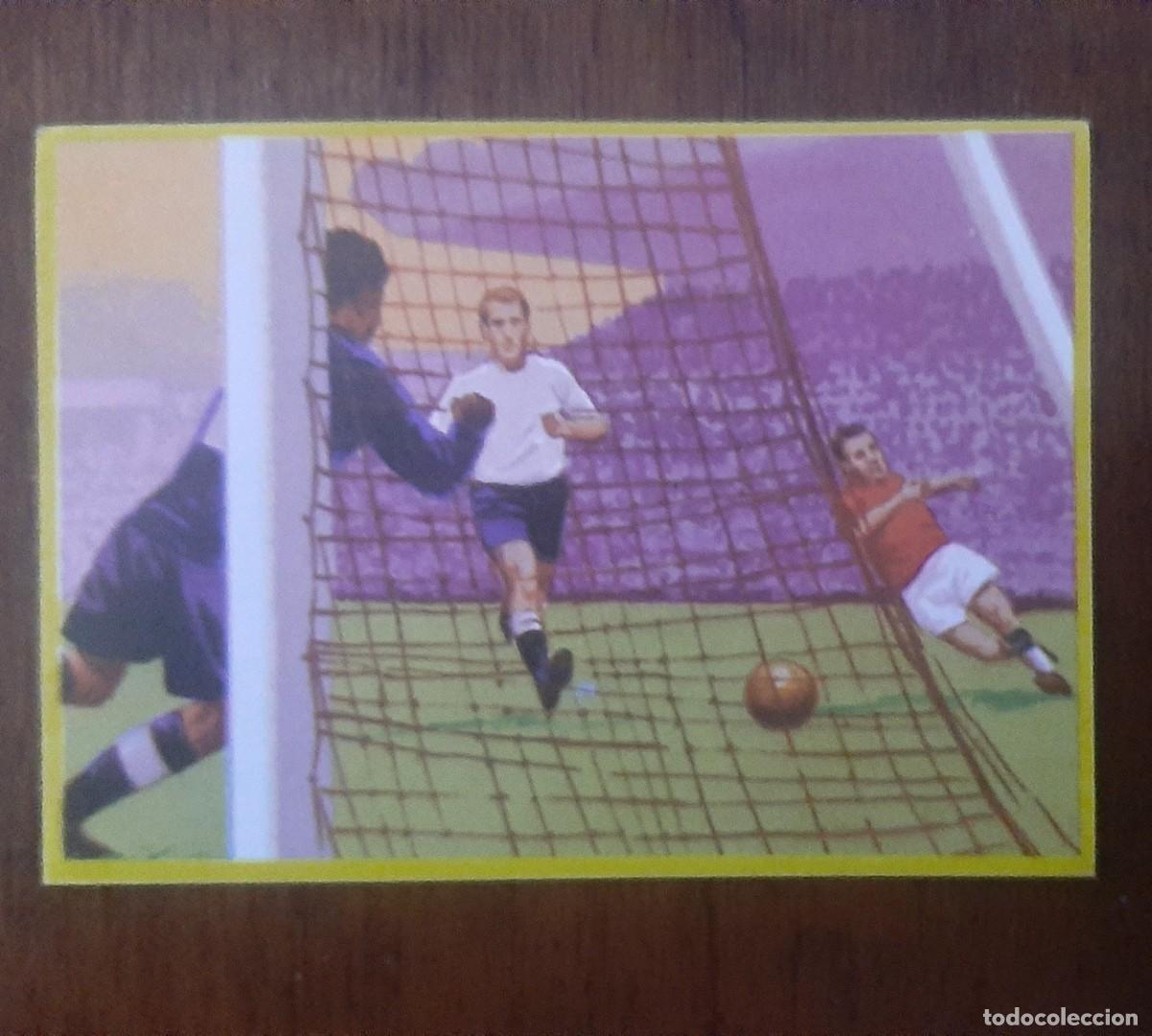 Cromos de F&uacute;tbol: CROMO NUNCA PEGADO - Mundial ESPA&Ntilde;A 1982 - F&uacute;tbol en Acci&oacute;n - DANONE 82 - n&uacute;m 28 FINAL RFA HUNGRIA