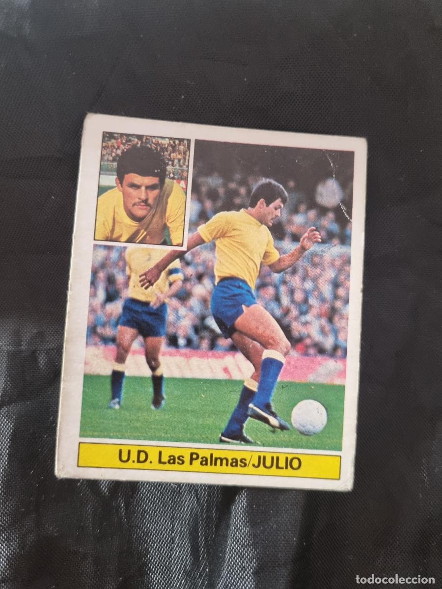 Cromos de Futebol: JULIO. LAS PALMAS. SIN PEGAR.EDICIONES ESTE LIGA 1981/82. 81/82. 1981/1982. PEDIDO MINIMO 3&euro;