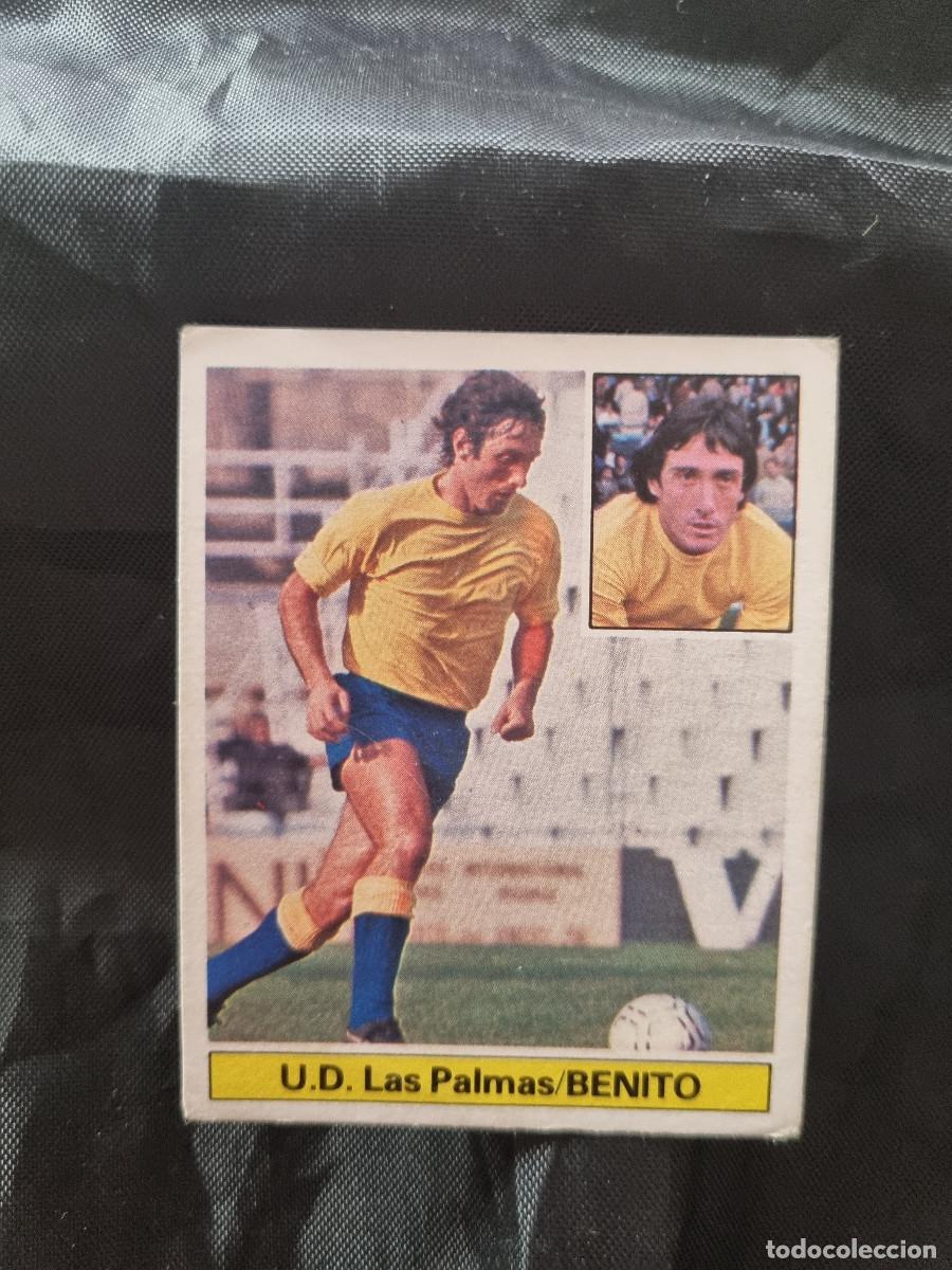 Cromos de Futebol: BENITO. LAS PALMAS. SIN PEGAR.EDICIONES ESTE LIGA 1981/82. 81/82. 1981/1982. PEDIDO MINIMO 3&euro;