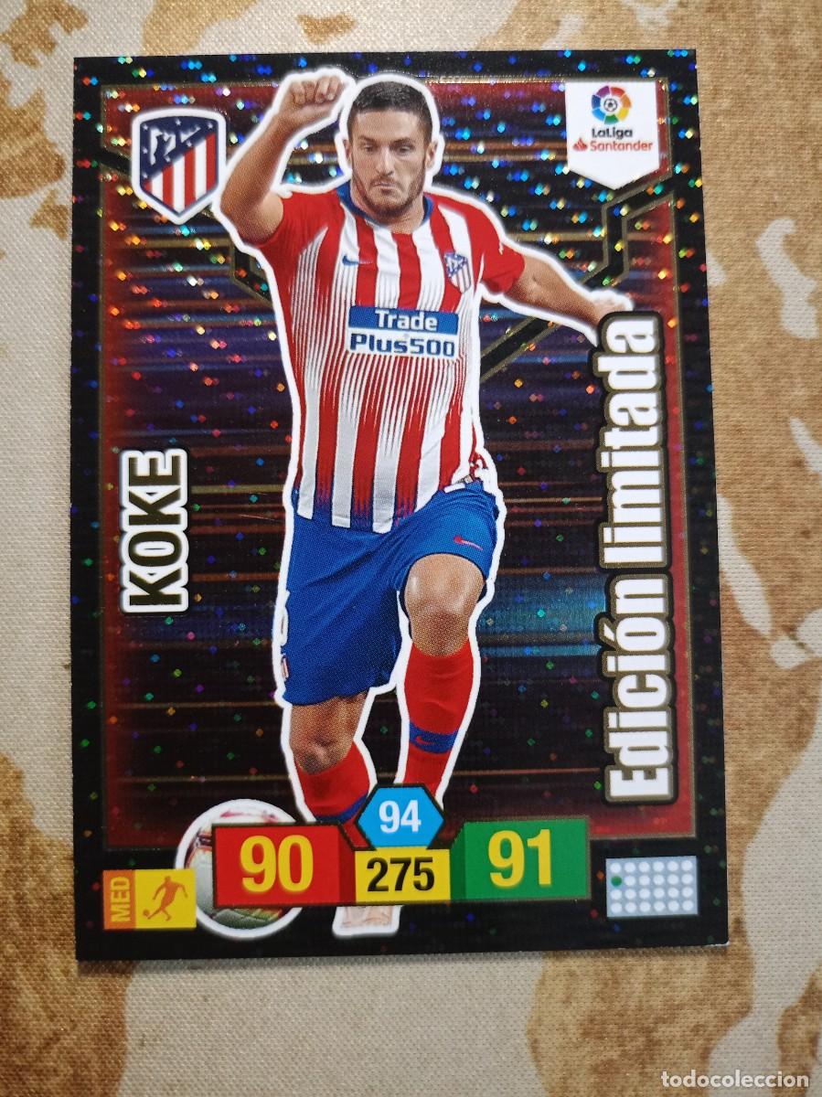 Cartes &agrave; collectionner de Football: Edici&oacute;n Limitada KOKE Adrenalyn 2018-19