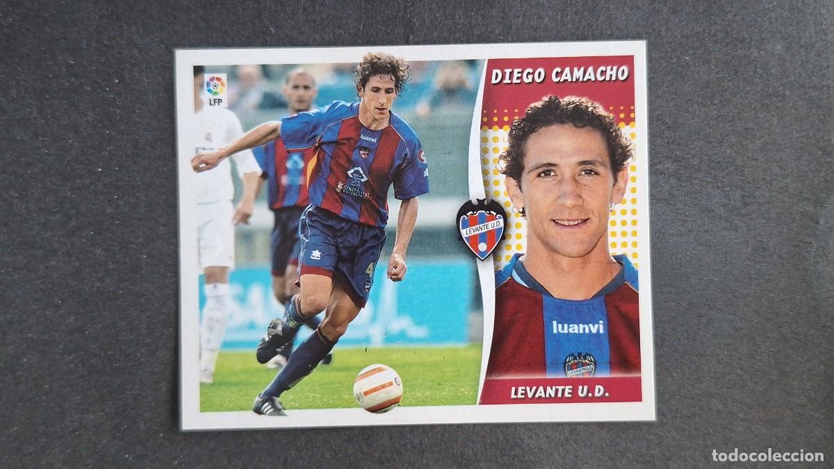Football Stickers: L3 DIEGO CAMACHO LEVANTE U. D. LIGA ESTE 2006 2007 06 07 NUNCA PEGADO SIN PEGAR