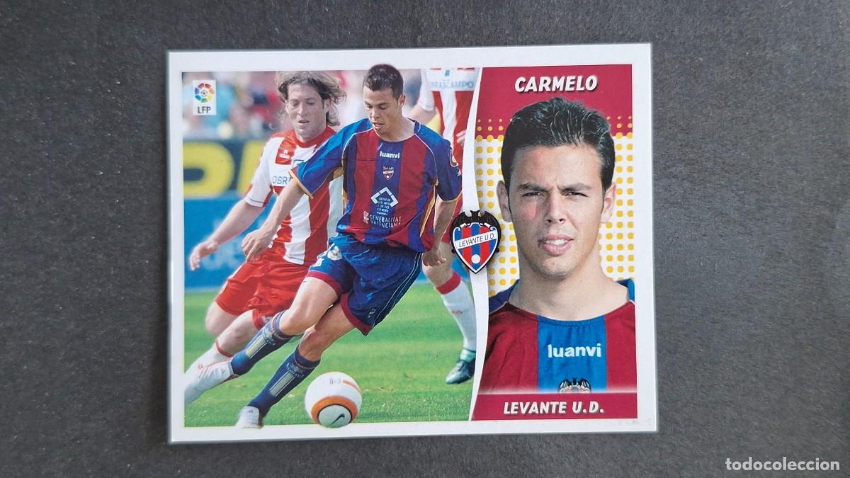 Figurine di Calcio: L3 CARMELO LEVANTE U. D. LIGA ESTE 2006 2007 06 07 NUNCA PEGADO SIN PEGAR