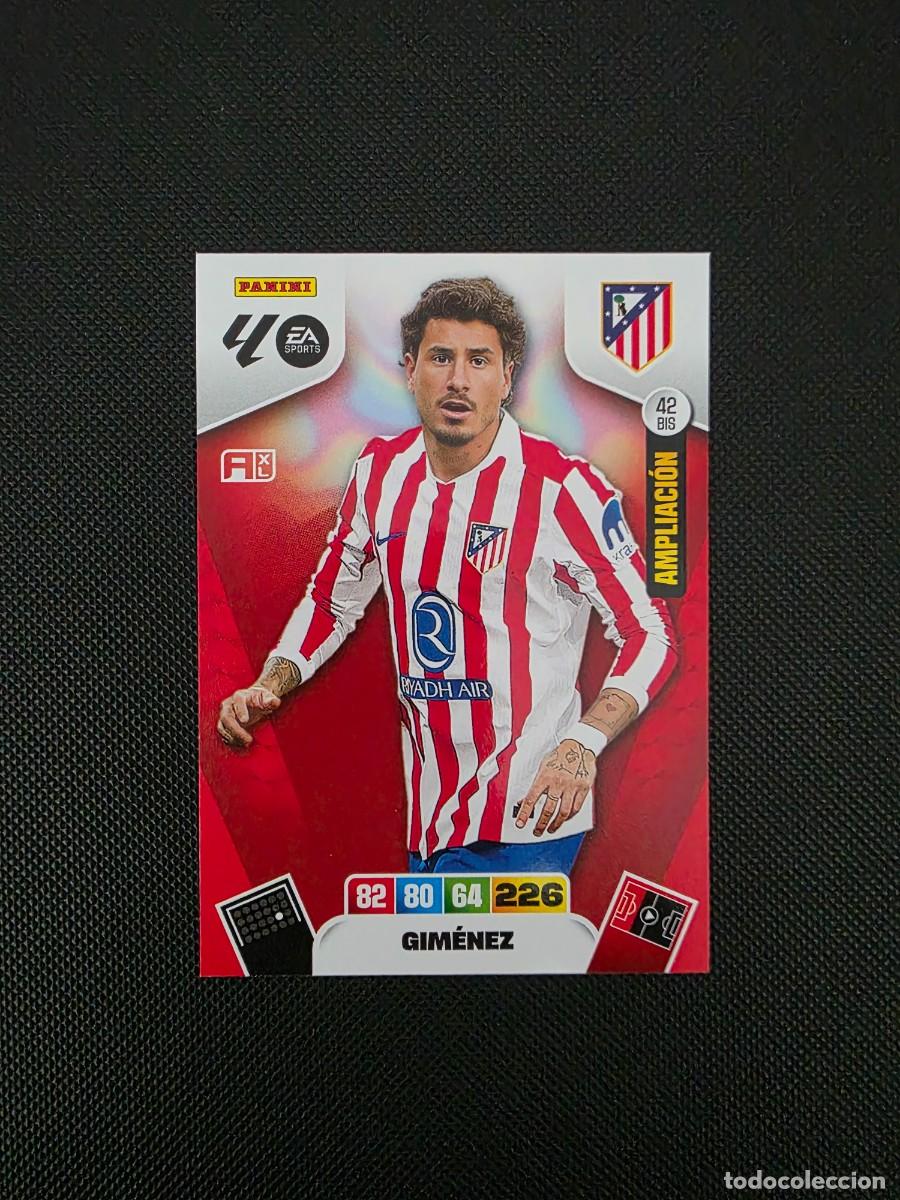 Figurine di Calcio: GIMENEZ AMPLIACION 42 BIS ADRENALYN XL 2025 2026 25 26
