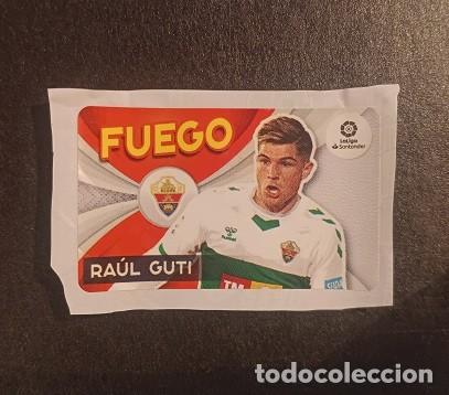 Cromos de Futebol: RA&Uacute;L GUTI ELCHE CF CROMO ADHESIVO CHICLE CHICLES PANINI LIGA EDICIONES ESTE 2021 2022 21 22 FUEGO